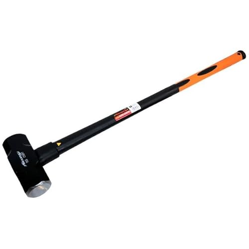 Neilsen CT0897-12lb Sledgehammer with Cushion Grip Handle Head and 36in Fibreglass Shaft – Ideal for Heavy Duty Striking in Construction or Demolition