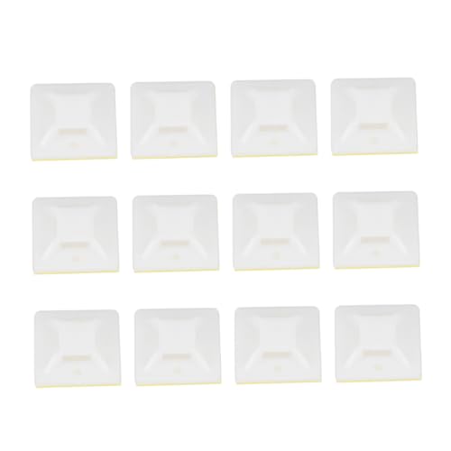 Bases adhésives pour attaches câble à forte adhérence pour l'organisation de bureau