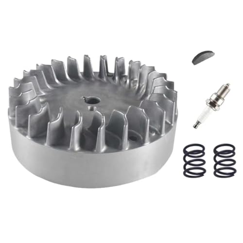 Image of Predator 212 Flywheel Replacement Kit Compatible with GX200 196cc 212cc 224cc Engines, Includes 168F 170F Valve Springs, 1 Spark Plug & C-Type Crankshaft Key