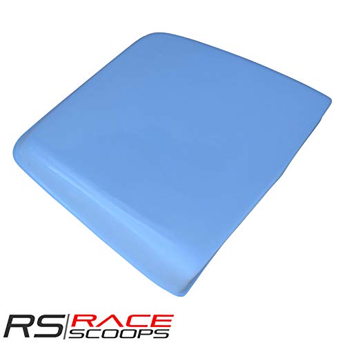 Race Scoops 24L x 4.25H SIX PACK Bolt-On Fiberglass Hood Scoop with Grill