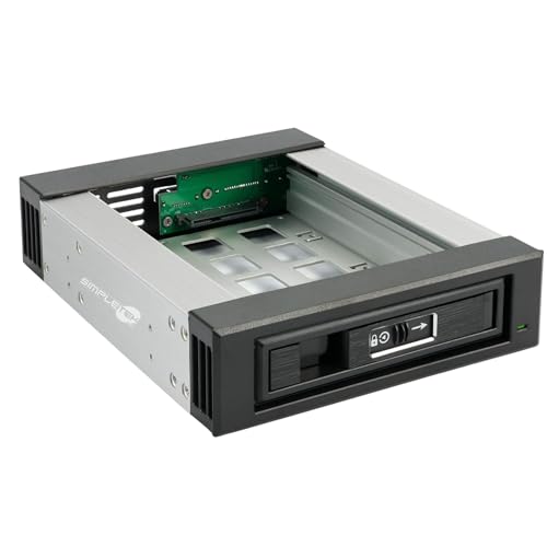 Bandeja Hot-Swap de disco duro para ampliar almacenamiento en PC de edición y NAS