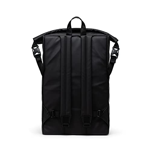 Herschel Roll Top Backpack, Black, One Size4