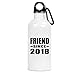 Friend Since 2018 - Water Bottle Bouteille d'eau Acier Inoxydable Gobelet-Thermos - Cadeau pour Anniversaire de Mariage Noël Thanksgiving