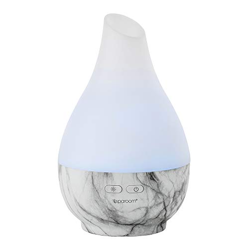 Sparoom Varimist Marble Essential Oil Diffuser For Medium Sized Rooms – Automatic Safety Shut Off – 130Ml Water Capacity #TOP30