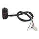 Motorrad Universalschalter Blinker Lenker Schalter Set Motorrad Blinker Licht Abblendlicht Schwarz Linker Schalter Lenker Steuerhorn 7/8 