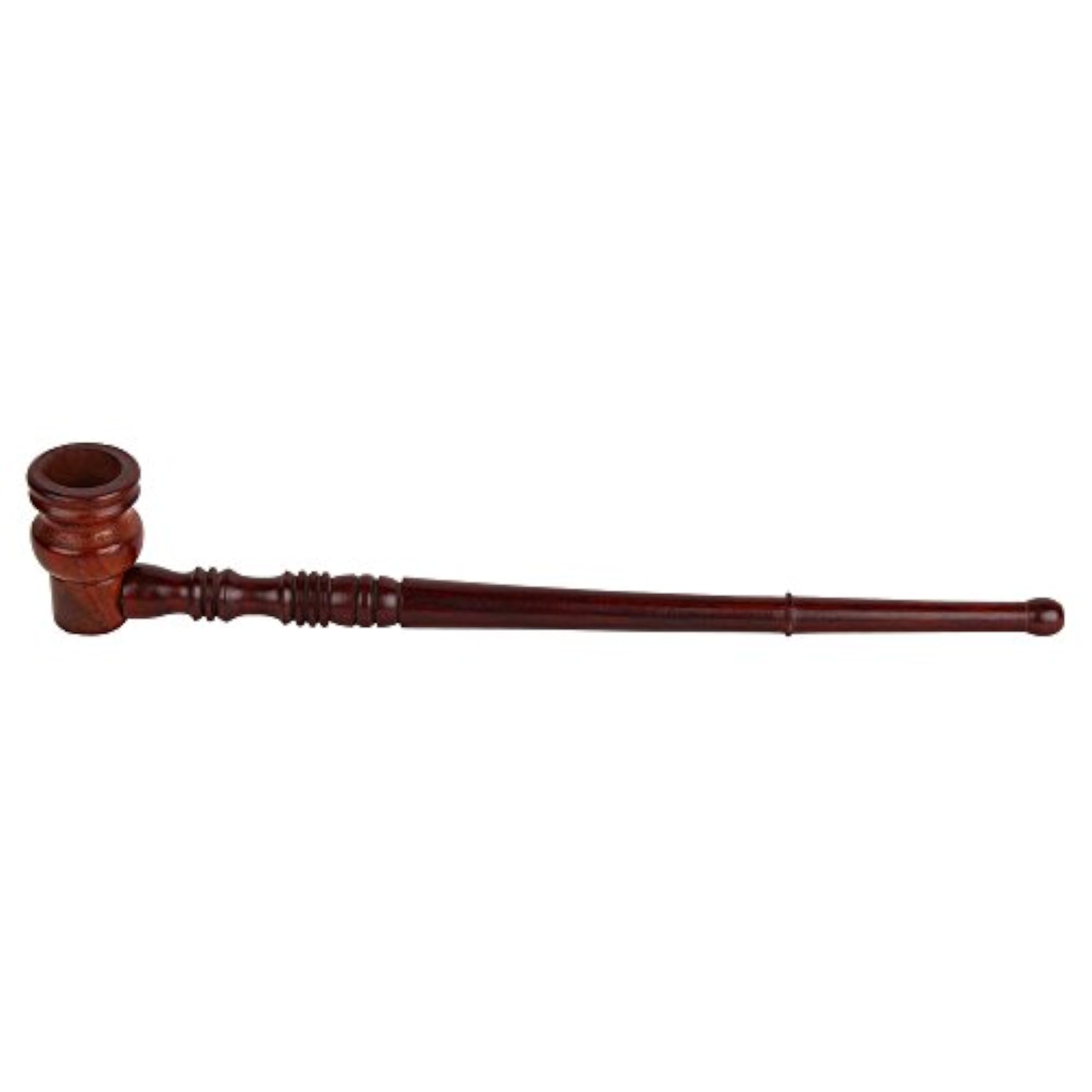 Wooden Crafted Cigar Pipe 10 Inch