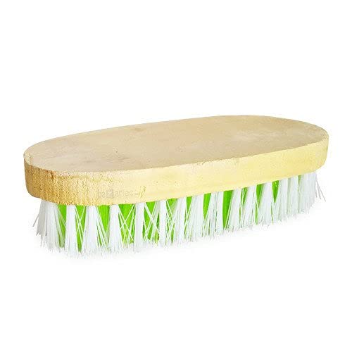 Mourya Saller Wooden Multi-Functional Laundry Brush and Cloth Washing Brush for Cleaning Clothes,Shoes,Car Wheels,Floor (Multi Color)(Pack of 1)