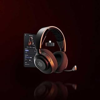 SteelSeries Arctis Nova 5 Casque Gaming Sans Fil Multi-Système - Haut-parleurs magnétiques néodyme - 100+ profils audio - Batterie 60h - 2,4GHz/BT - Micro ClearCast Gen 2.X - PS4/5, PC, Switch, Mobile