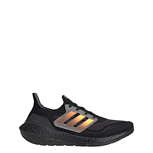 adidas Ultraboost 21 Shoes Men's, Black, Size 12.5