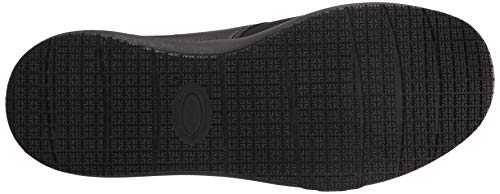 Dr. Scholl's Shoes Men's Intrepid Slip Resistant Work Sneaker,Black,10 Wide4