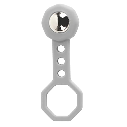 Buscador de Montantes Escáner de Pared Detección de Montantes Tornillo de Succión Magnético Probador de Conductos de Cables de Alambre Metálico Detector de Montantes de Pared de (Gris)