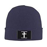 Es Ist Keine Religion, Es Ist Eine Beziehung - Jesus Herren Damen Beanie Mütze Weich Chemo Hut Bequeme Strickmütze Für Skifahren Winter Angeln