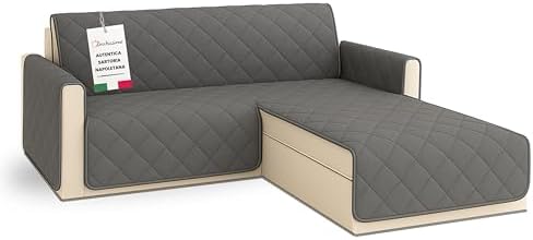 Zucchissime Copridivano 2 Posti con Penisola Lavabile | Tessuto S...