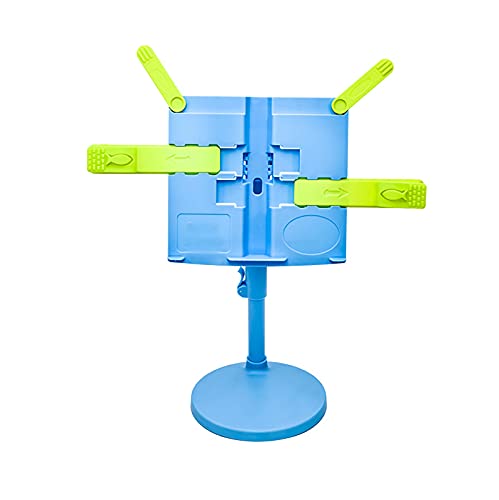 Soporte de libro vertical ajustable para escritorio y cama 2