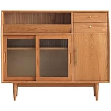 Sideboard Cupboard Postmodern Simple Dining Sideboard Tea Cabinet Home Solid Wood Cabinet Cupboard Storage Cabinet Kitchen Storage