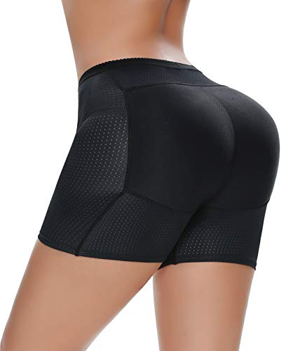 SEXYWG Womens Butt Lifter Padded Panty Shapewear Hip Enhancer Underwear Body Shaper Boyshorts