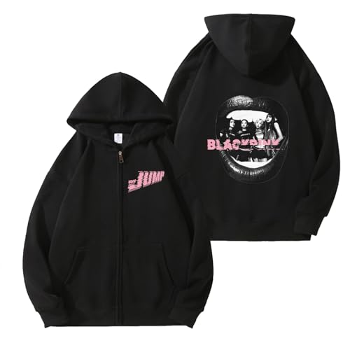 Sudadera con Capucha Y Cremallera AlbumJUMP De Algodón For Mujer Y Hombre, Manga...