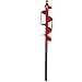 Produktbild 110mm Bohrkopf für Erdbohrer ohne Griff-VERLÄNGERBAR- auch als Brunnenbohrer, Handerdbohrer, Erdlochbohrer, Brunnenbohrgerät, Pflanzbohrer, Zaunbohrer, Pfahlbohrer UVM. einsetzbar !
