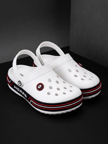 Image of Hoppa Trio Clogs for Men, Extra Soft EVA Moulded Slip-On Clogs | Lightweight, Cushioned, Water-Resistant & Non-Slip | Everyday Casual Footwear