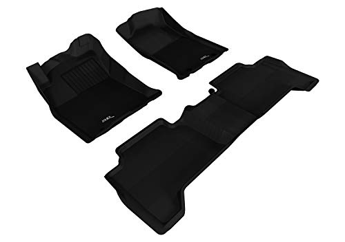 3D MAXpider Custom Fit Kagu Floor Mat (Black) Compatible with