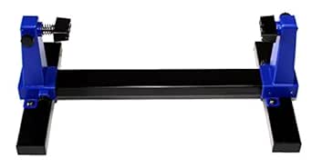 Adjustable PCB Printed Circuit Board Soldering and Assembly Holder Frame/Rotisserie, Spring-clamp, with Rotation-Lock