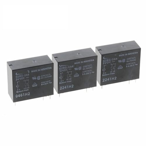 Relais G2RG-2A4-24VDC avec contacts haute résistance 8A - 2