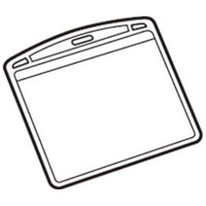 Amazon | ジョインテックス 名札用替ケース パス名刺型横100枚
