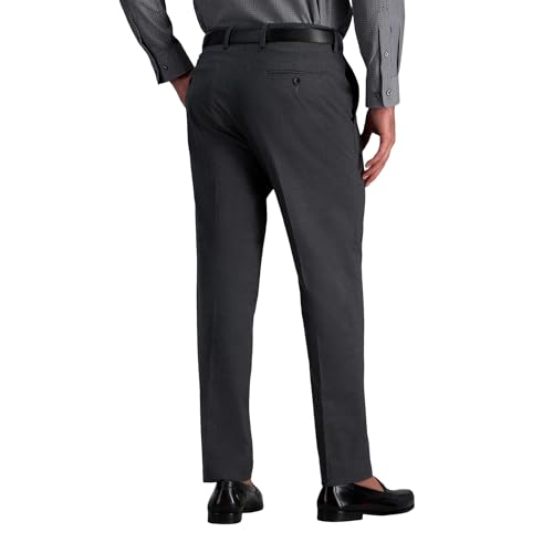 Haggar Men's JMH Straight Fit Flannel Dress Pant3