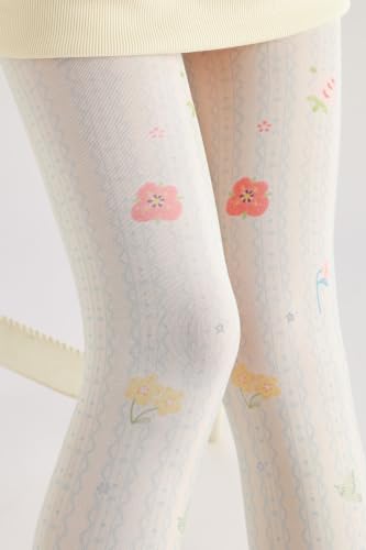 Image of Sahabowi Women Tights, Sheer High Waist Pantyhose, Vintage Control Top Stockings