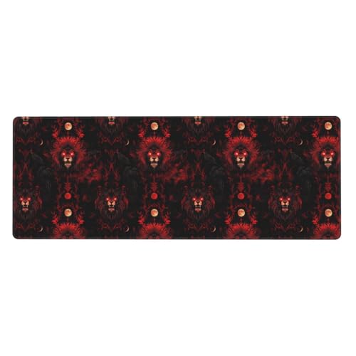 Tapis de souris de jeu de haute qualité avec bords cousus renforcés