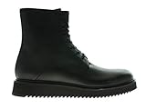 Verschlussart: Schnürsenkel Cesare Paciotti Idro Herren Schuhe Boots Schwarz Leder 54981VA, Größe:45