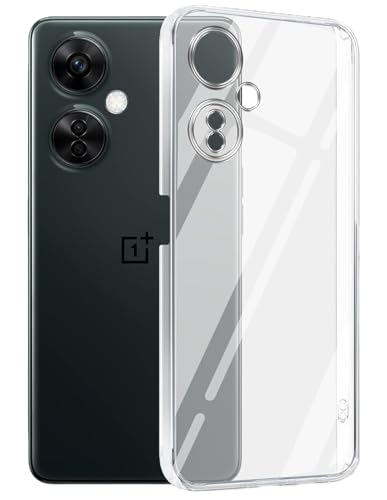Image of JANAK RAJ Hard Crystal Clear Back Case Cover Compatible with OnePlus Nord CE 3 Lite / 1+ CE3 Lite /Oppo K11x 5G | 100% Transparent Non Yellowing Ultra Thin Light Weight Scratch Resistant Polycarbonate