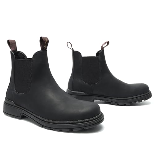 Cestfini Mens Slip On Chelsea Boots4