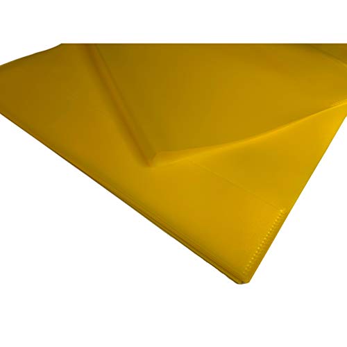 Pack-of-50-A4-Frosted-Yellow-Exercise-Book-Covers