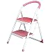 DASHADAO Folding Step Stool 2 Step Small Step Ladder Step Stool for Adults, Sturdy Heavy Duty Folding Mini Ladder for Kitchen Closet Maximum Load 150kg