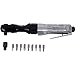 71-Piece Air Tool and Accessories Kit with Storage Case,Includes Power Ratchet, Impact Wrench, Air Ratchet, Die Grinder, Air Hammer, Hose Fittings for Automotive Maintenance