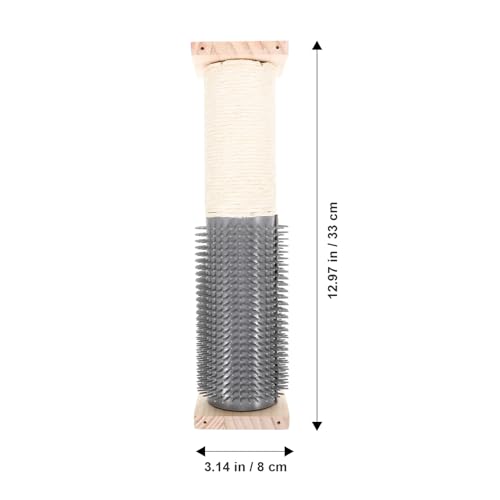 Rascador para gatos de sisal Alasum resistente al desgaste miniatura 2