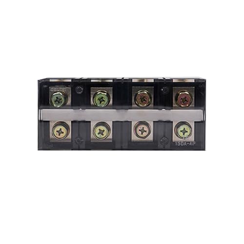 Bloque de terminales de alta corriente ideal para cuadros eléctricos industriales 4P 150A