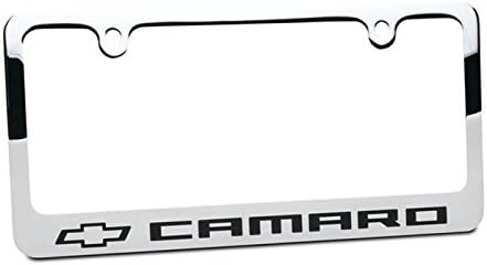 Bowtie License Plate Frame : Chrome for Chevy Camaro