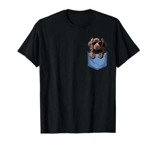 Cute Pocket Boykin Spaniel Lover Dog Mom T-Shirt