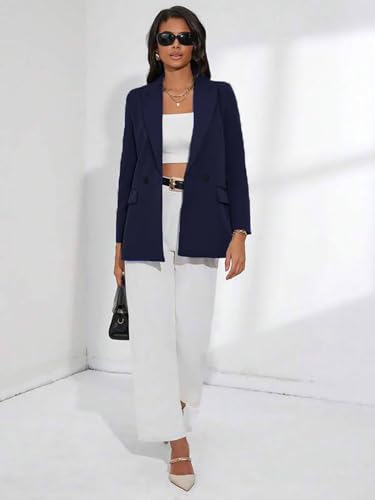 Image of KOTTY Womens Open Front Blazer for Women - Workwear Style Lightweight Blazer for All Seasons