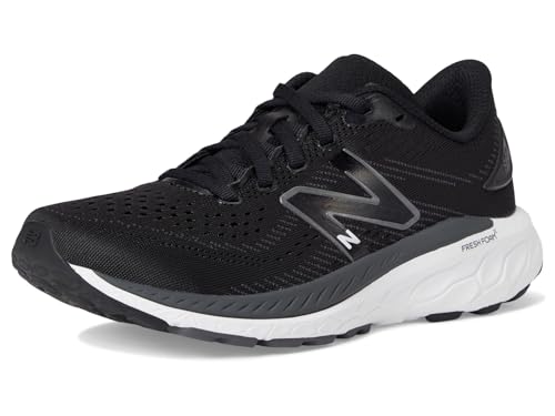 New Balance Kid's Fresh Foam X 860 V13 Running Shoe, Black/White/Magnet, 10.5 Wide US - image 1