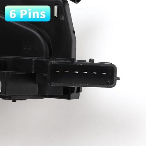 Image of X AUTOHAUX Replacement Front Left Driver Side Power Door Lock Actuator Motor with Cable for Nissan Cube 2010-2014 Door Latch Actuator Assembly Replace No.805011FC0D Black