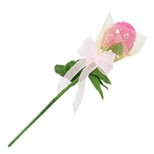 汎用性のある結婚指輪ボックスバラの花の形チャームジュエリープレゼンテーション群れ群れアクセサリーエンゲージメントリング