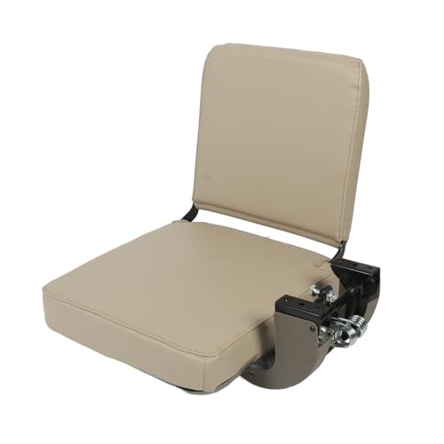 Sedia a frip di Gearwell, sedile reclinabile pieghevole cornice in acciaio armato freddo, sedia marina in pelle artificiale, mobili yacht a automatico a rimbalzo
