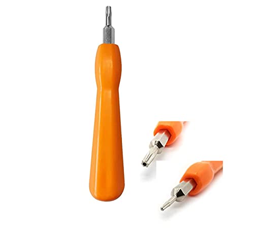 Ring Türklingelschraubendreher,2 in 1 Set Schraubendreher,T6 und T15 Schraubendreher für Ring-Türklingel Video-Türklingel, Batterie, Ersatz der Schrauben,WiFi-Passwort zurücksetzen Zugriff.