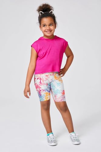 Girls Bike Shorts Athletic Shorts Butter Soft Mid-Thigh Active Leggings Dance Gymnastics2