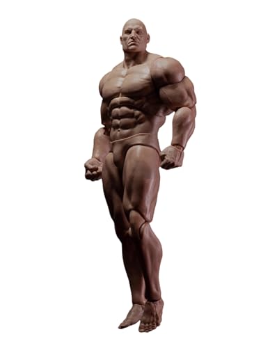 Fremego 1/12 Scale Male Action Figure,6inch Super Flexible Strong Muscler Male Figure Comic Figures Body Collection