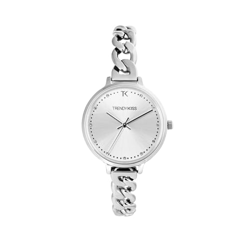 Montre Trendy Kiss Femme chic en métal pour sublimer vos tenues de bureau et de soirée