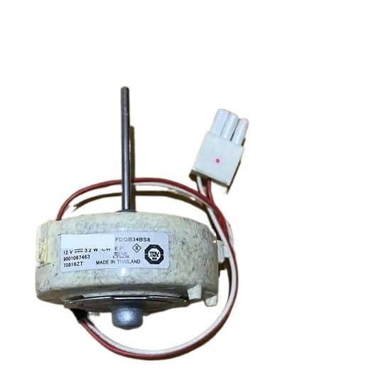 for Refrigerator Fan Motor for Refrigerator Freezer FDQT26BS3 FDQT28BS5 FDQT28BS4 FDQT38BS6 FDQT28BS5 DLB4885BSEA(Light Grey)
